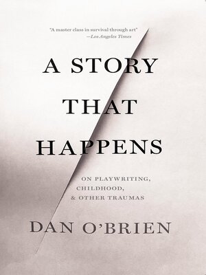 cover image of A Story that Happens